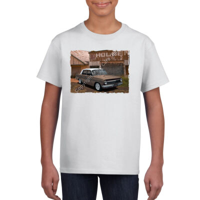 Holden - EH - Dealership - Light Brown - White Roof - Gildan Youth Unisex T Shirt Thumbnail