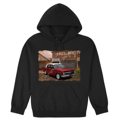 Holden - EH - Dealership - Red - White Roof - Hooded Sweatshirt Thumbnail