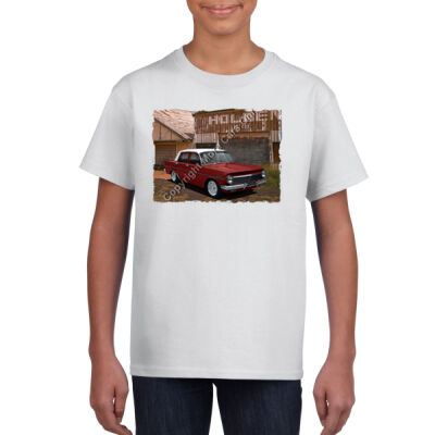 Holden - EH - Dealership - Red - White Roof - Gildan Youth Unisex T Shirt Thumbnail