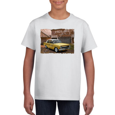 Holden - EH - Dealership - Yellow - White Roof - Gildan Youth Unisex T Shirt Thumbnail