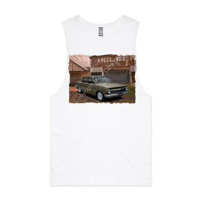Holden - EH - Dealership - Khaki - Mens Barnard Tank Thumbnail