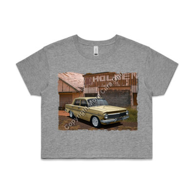 Holden - EH - Dealership - Light Gold - AS Colour CROP TEE - 4062 Thumbnail