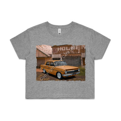 Holden - EH - Dealership - Orange - AS Colour CROP TEE - 4062 Thumbnail