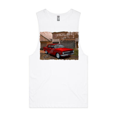 Holden - EH - Dealership - Red - Mens Barnard Tank Thumbnail