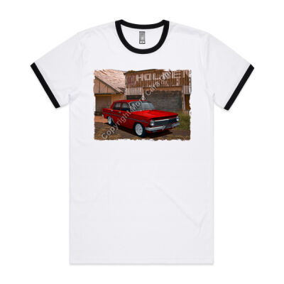Holden - EH - Dealership - Red - Mens Ringer Tee Thumbnail