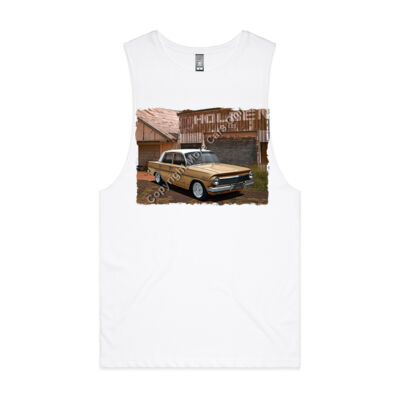 Holden - EH - Dealership - Fawn - White Roof - Mens Barnard Tank Thumbnail