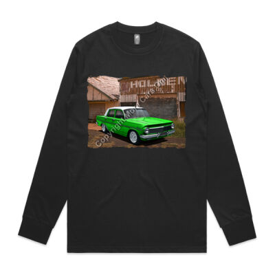Holden - EH - Dealership - Green - White Roof - Classic Mens Longsleeve Tee Thumbnail