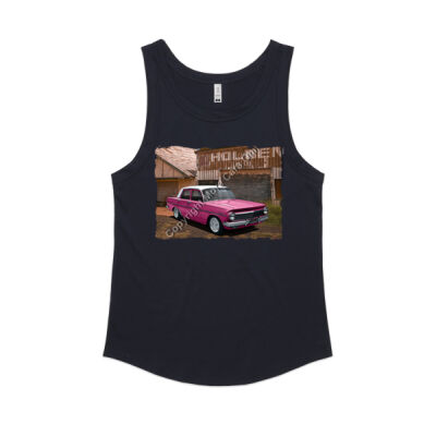 Holden - EH - Dealership - Pink - White Roof - Women's Sunday Singlet Thumbnail