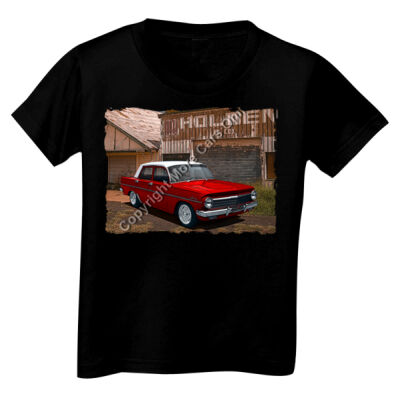 Holden - EH - Dealership - Red - White Roof - Toddler Unisex T Shirt Thumbnail