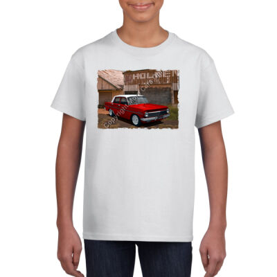 Holden - EH - Dealership - Red - White Roof - Gildan Youth Unisex T Shirt Thumbnail