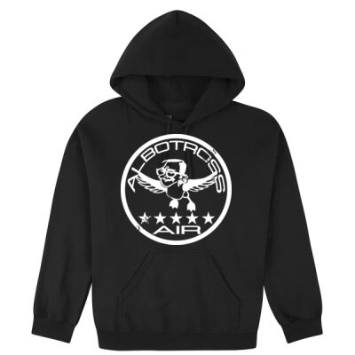 Albatross Air - 1 - White - Hooded Sweatshirt (Same Day) Thumbnail