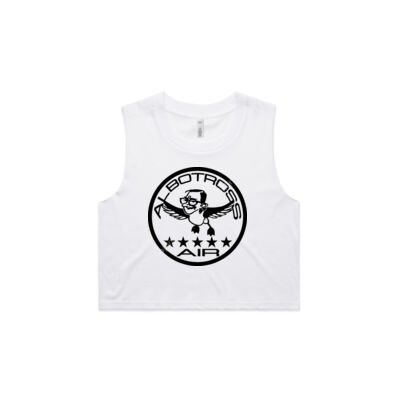 Albatross AIr - 1 - Black - AS Colour Women's Crop Tank Thumbnail