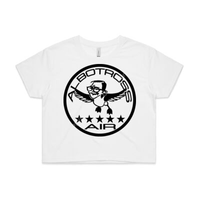 Albatross AIr - 1 - Black - AS Colour CROP TEE - 4062 Thumbnail