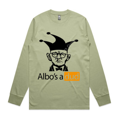 Albo's a dud - Black - Classic Mens Longsleeve Tee Thumbnail