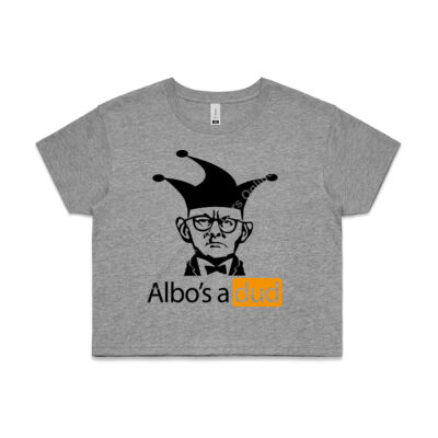 Albo's a dud - Black - AS Colour CROP TEE - 4062 Thumbnail