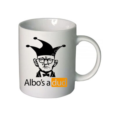 Albo's a dud - Black - Boutique Ceramic Mug Thumbnail