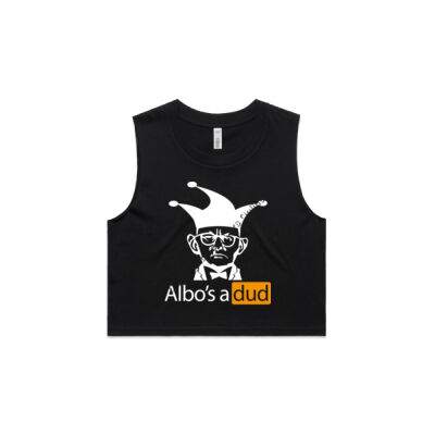 Albo's a dud - AS Colour Women's Crop Tank Thumbnail