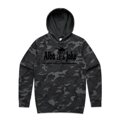 Albo is a Joke - 2 - Stencil Unisex Hood Thumbnail