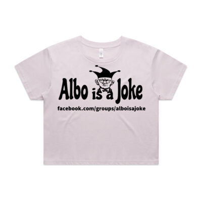 Albo is a Joke - 2 - AS Colour CROP TEE - 4062 Thumbnail