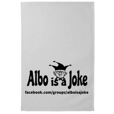 Albo is a Joke - 2 - 100% Cotton Tea Towel Thumbnail