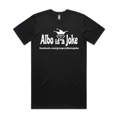 Albo is a Joke - 2 - White - Men's Classic Plus Tee Thumbnail