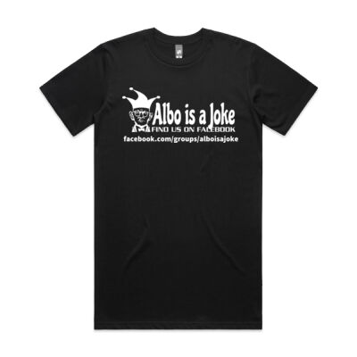 Albo is a Joke - 1- White - Men's Classic Plus Tee Thumbnail