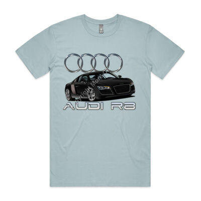 Audi R8 - Black - Mens Staple Tee Thumbnail
