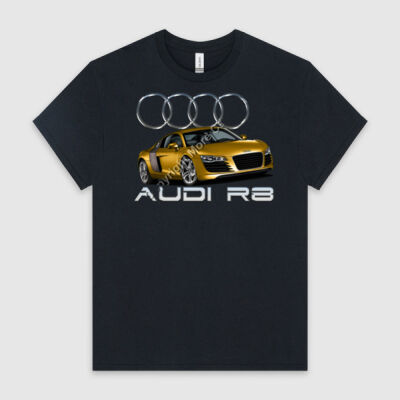 Audi - R8 - Gold - HeavyCotton™ Tee Thumbnail