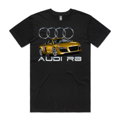 Audi - R8 - Gold - Mens Staple Tee Thumbnail