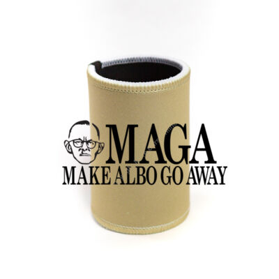 Make Albo Go Away - Style 3 - Black Text - Stubby Coolers with Base Thumbnail