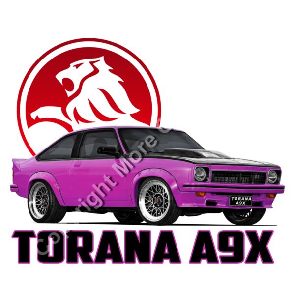 Torana A9X - Pink Thumbnail