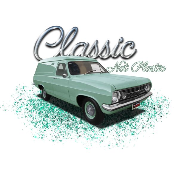 HR - Van - Green - Classic, Not Plastic Thumbnail