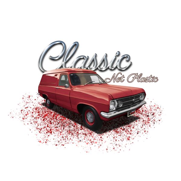 HR - Van - Red - Classic, Not Plastic  Thumbnail