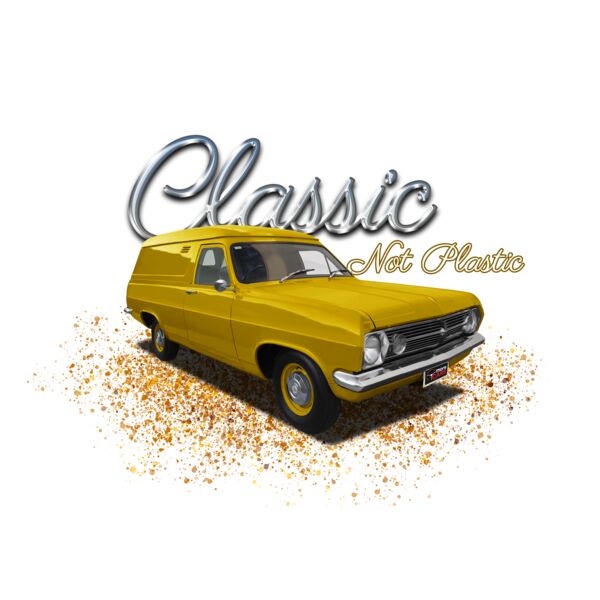 HR - Van - Yellow - Classic, Not Plastic Thumbnail