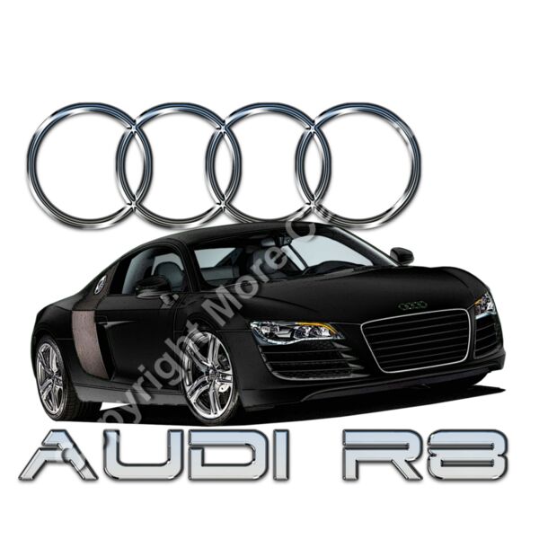 Audi - R8 - Black Thumbnail