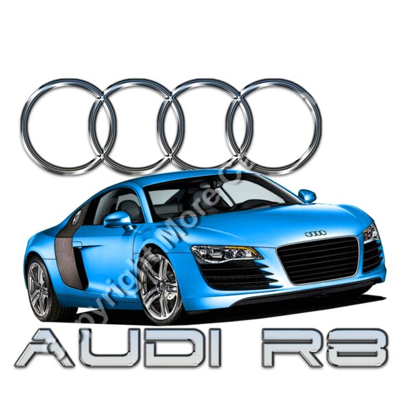 Audi - R8 - Blue Thumbnail
