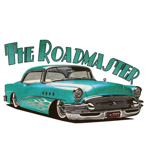 1956 Roadmaster - Aqua & Flames Thumbnail