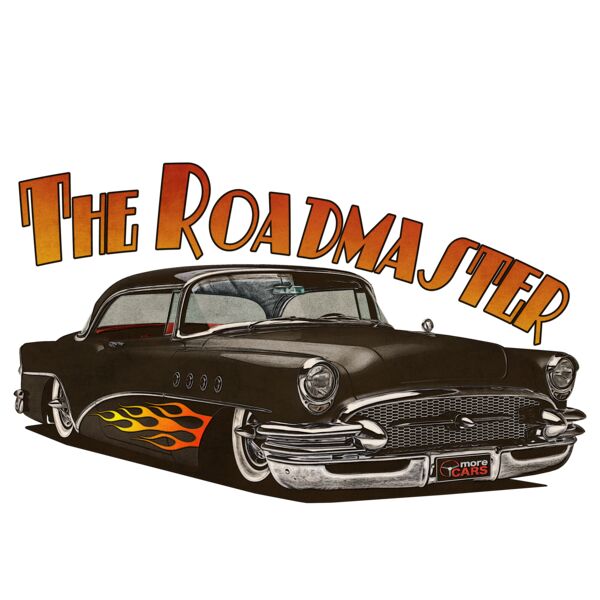 1956 Roadmaster - Black & Flames Thumbnail