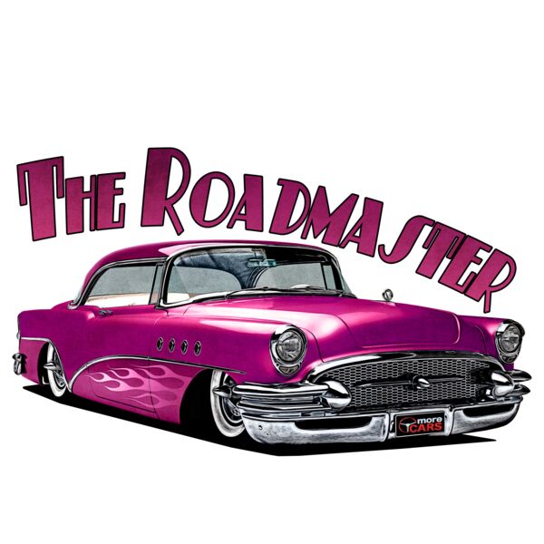 1956 Roadmaster - Pink & Flames Thumbnail