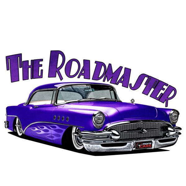 1956 Roadmaster - Purple & Flames Thumbnail