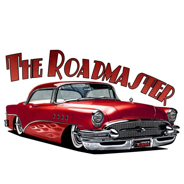 1956 Roadmaster - Red & Flames Thumbnail