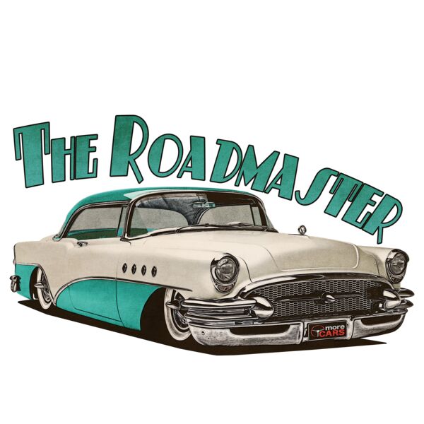 1956 Roadmaster - White & Aqua Thumbnail