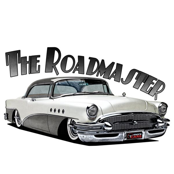 1956 Roadmaster - White & Charcoal Thumbnail