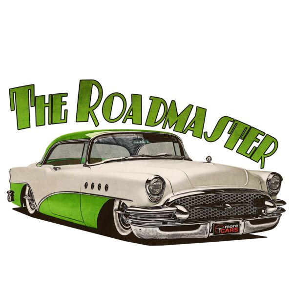 1956 Roadmaster - White & Green Thumbnail