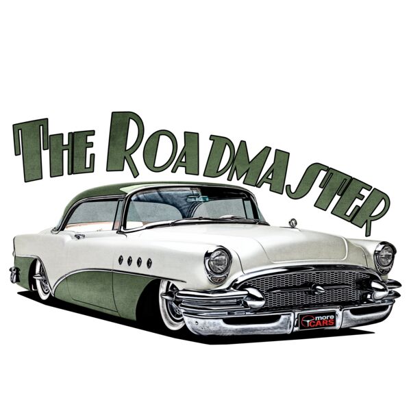1956 Roadmaster - White & Khaki Thumbnail