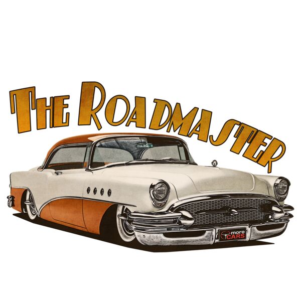 1956 Roadmaster - White & Orange Thumbnail