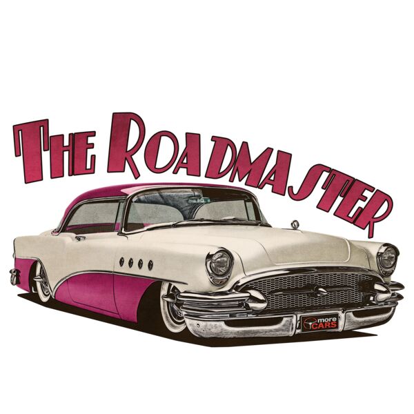 1956 Roadmaster - White & Pink Thumbnail