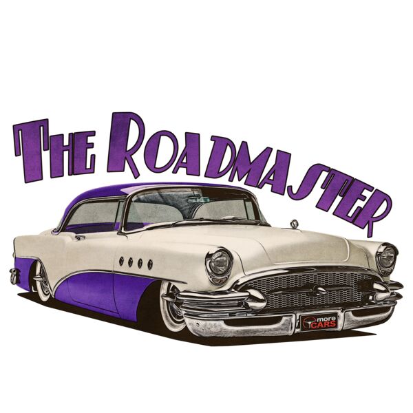 1956 Roadmaster - White & Purple Thumbnail