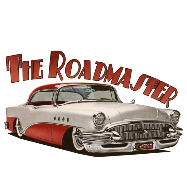 1956 Roadmaster - White & Red Thumbnail