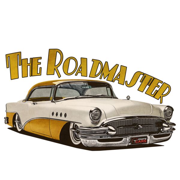 1956 Roadmaster - White & Yellow Thumbnail